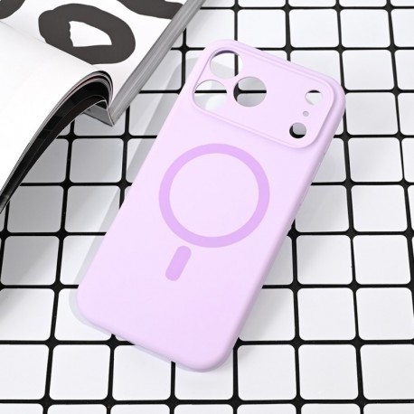 Futrola za iPhone 17 Pro Max leđa MagSafe Pure color - lila