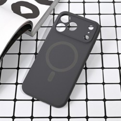 Futrola za iPhone 17 Pro Max leđa MagSafe Pure color - siva