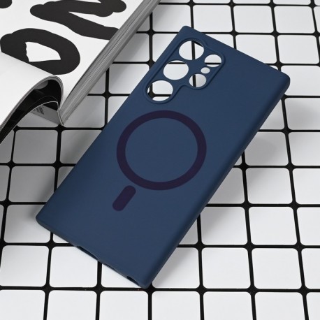 Futrola za Samsung Galaxy S24 Ultra leđa MagSafe Pure color - teget