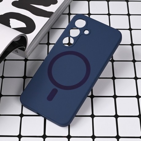 Futrola za Samsung Galaxy S25 leđa MagSafe Pure color - teget