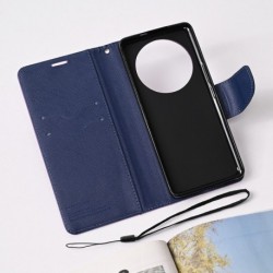 Futrola za Huawei Honor Magic 7 Lite/X9c/X60 Pro preklop sa magnetom bez prozora Mercury - ljubičasta