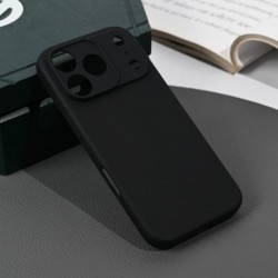 Futrola za iPhone 17 Pro leđa silikon Skin - mat crna