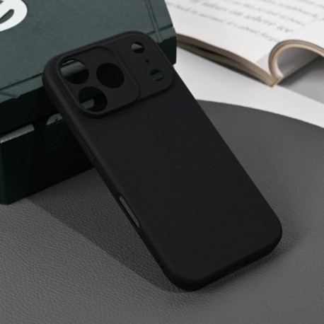 Futrola za iPhone 17 Pro leđa silikon Skin - mat crna