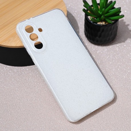 Futrola za Samsung Galaxy A56 leđa Sparkle dust - bela