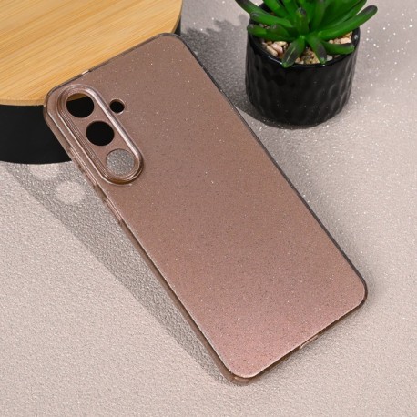 Futrola za Samsung Galaxy S25 FE leđa Sparkle dust - zlatna