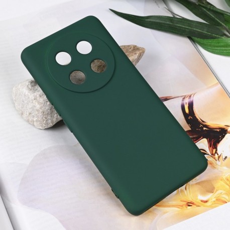 Futrola za Huawei Honor Magic 7 Lite/X9c/X60 Pro leđa Soft velvet - tamno zelena