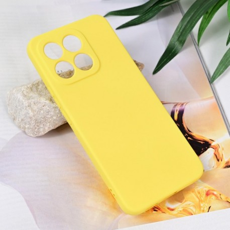 Futrola za Huawei Honor X8c leđa Soft velvet - žuta