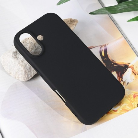 Futrola za iPhone 17 leđa Soft velvet - crna