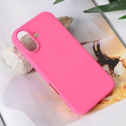 Futrola za iPhone 17 leđa Soft velvet - pink