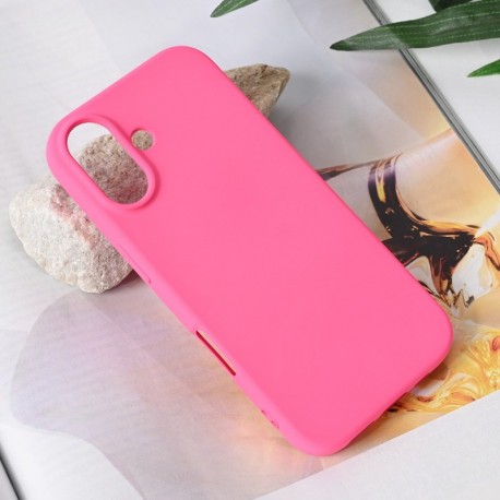 Futrola za iPhone 17 leđa Soft velvet - pink