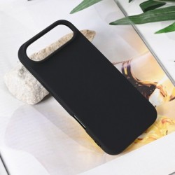 Futrola za iPhone Air leđa Soft velvet - crna