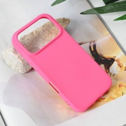 Futrola za iPhone 17 Pro leđa Soft velvet - pink