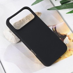 Futrola za iPhone 17 Pro Max leđa Soft velvet - crna