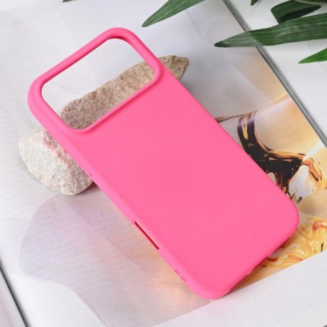 Futrola za iPhone 17 Pro Max leđa Soft velvet - pink