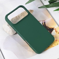 Futrola za iPhone 17 Pro Max leđa Soft velvet - tamno zelena