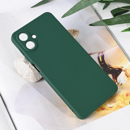 Futrola za Samsung Galaxy A07 leđa Soft velvet - tamno zelena