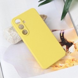 Futrola za Samsung Galaxy S25 leđa Soft velvet - žuta