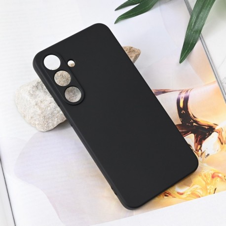 Futrola za Samsung Galaxy S25 Plus leđa Soft velvet - crna