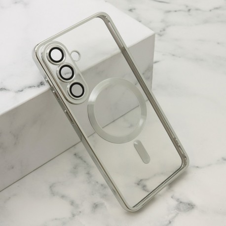 Futrola za Samsung Galaxy S26 Plus leđa Cam protect MagSafe - srebrna