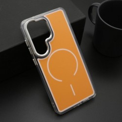 Futrola za Samsung Galaxy S26 Ultra leđa MagSafe classic look - narandžasta