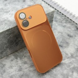Futrola za iPhone 17 leđa Color metal MagSafe II - narandžasta