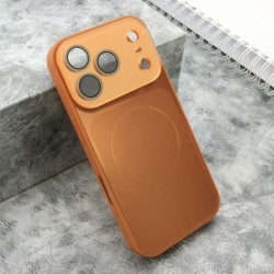 Futrola za iPhone 17 Pro leđa Color metal MagSafe II - narandžasta