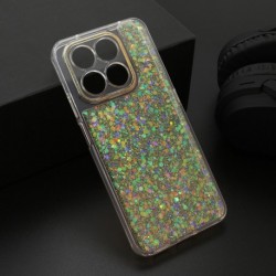 Futrola za Huawei Honor X7d/4G/400 Smart 4G leđa Crystal glow - narandžasta