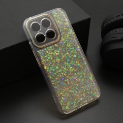 Futrola za Huawei Honor X8c leđa Crystal glow - narandžasta