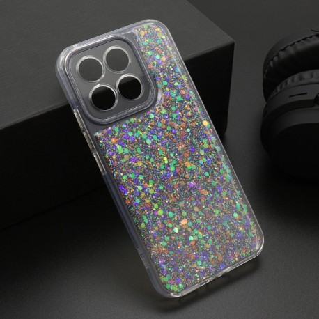 Futrola za Huawei Honor X8c leđa Crystal glow - srebrna