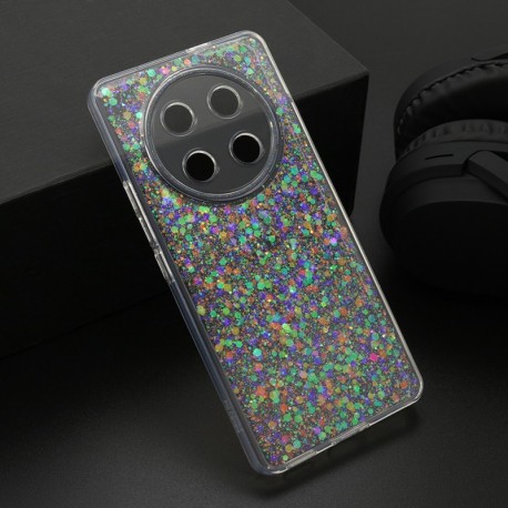 Futrola za Huawei Honor Magic 7 Lite/X9c/X60 Pro leđa Crystal glow - srebrna