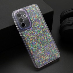 Futrola za Samsung Galaxy A56 leđa Crystal glow - ljubičasta