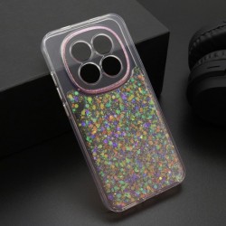 Futrola za Xiaomi Redmi Note 15 Pro leđa Crystal glow - roza