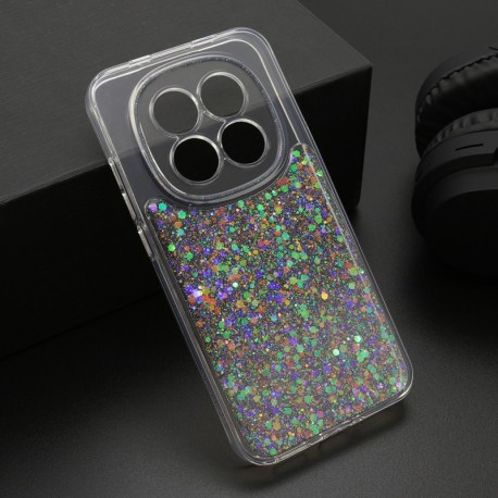 Futrola za Xiaomi Redmi Note 15 Pro leđa Crystal glow - srebrna