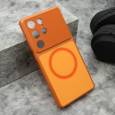 Futrola za Samsung Galaxy S25 Ultra leđa Define MagSafe - narandžasta