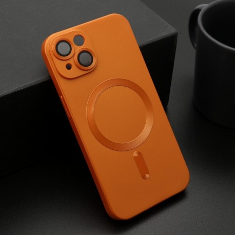 Futrola za iPhone 14 leđa Elegant magsafe - narandžasta