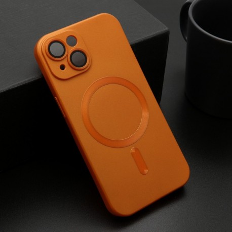 Futrola za iPhone 15 leđa Elegant magsafe - narandžasta