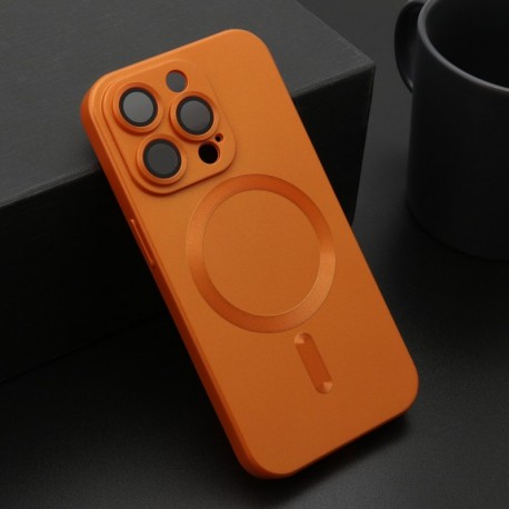 Futrola za iPhone 15 Pro leđa Elegant magsafe - narandžasta