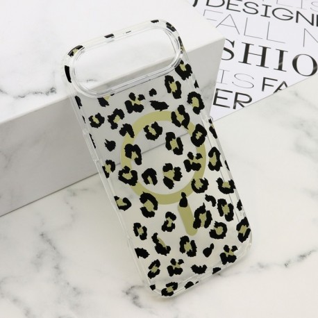Futrola za iPhone Air leđa Leopard MagSafe - crna