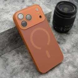 Futrola za iPhone 17 Pro Max leđa Pastel pop MagSafe - narandžasta