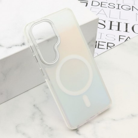 Futrola za Samsung Galaxy S26 leđa Magsafe shine look - bela