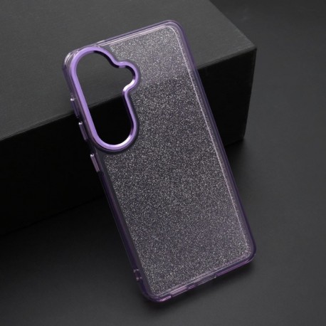 Futrola za Samsung Galaxy S26 leđa Sparkling look - ljubičasta