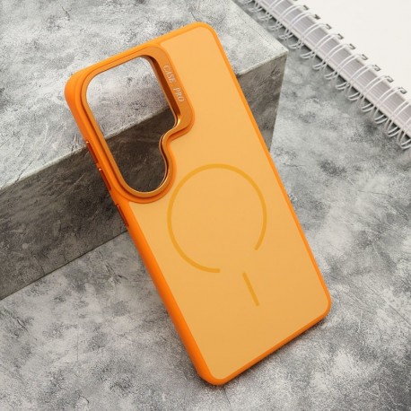 Futrola za Samsung Galaxy S26 Ultra leđa Magsafe stylish look - narandžasta