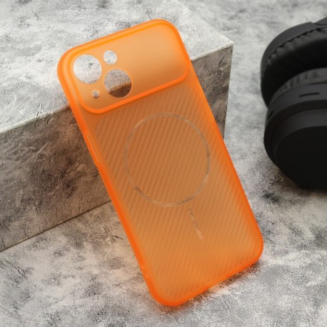 Futrola za iPhone 15 leđa Air stripe - narandžasta