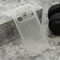 Futrola za iPhone 17 Pro leđa Air stripe - bela