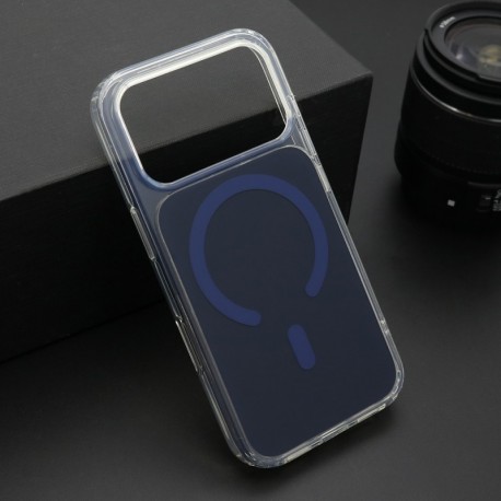 Futrola za iPhone 17 Pro leđa Amber color MagSafe - plava