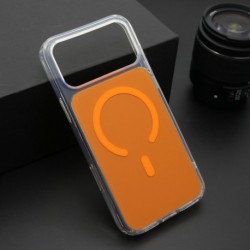 Futrola za iPhone 17 Pro Max leđa Amber color MagSafe - narandžasta