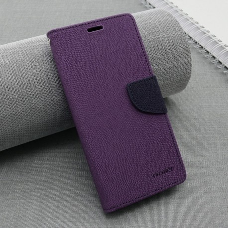 Futrola za Xiaomi Redmi 15 4G preklop sa magnetom bez prozora Mercury - ljubičasta