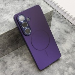 Futrola za Samsung Galaxy S26 leđa Color metal MagSafe - ljubičasta