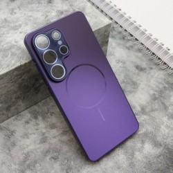Futrola za Samsung Galaxy S26 Ultra leđa Color metal MagSafe - ljubičasta