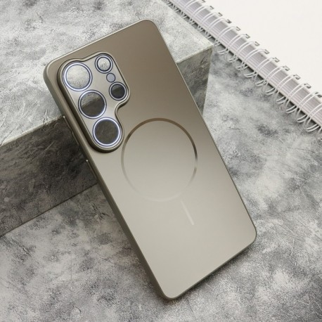 Futrola za Samsung Galaxy S26 Ultra leđa Color metal MagSafe - srebrna